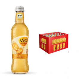 Vio Bio Limo Orange 24x0,3l Kasten Glas
